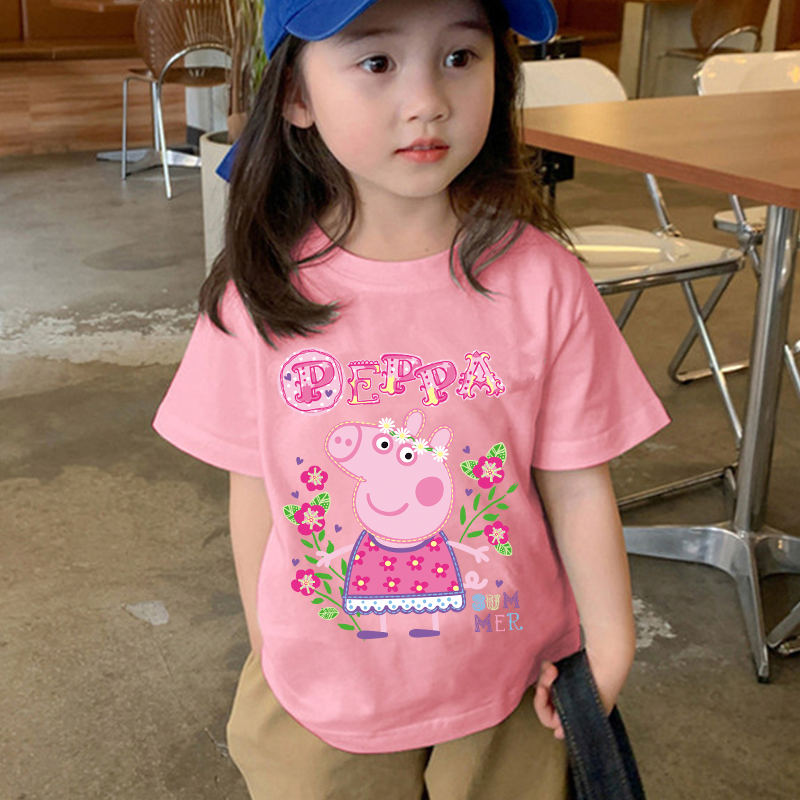 T-shirt de la série Peppa Pig  - Summer Clothing Gifts avis et prix