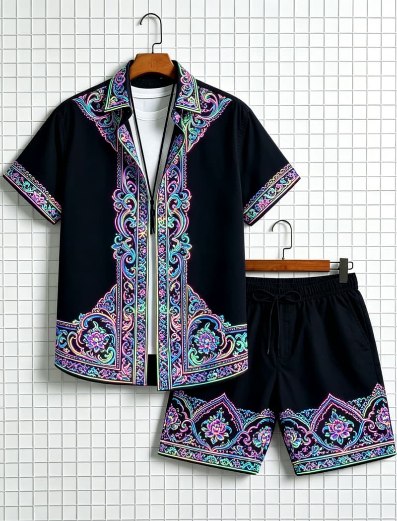 Ensemble chemise et short pour - Summer Outdoor Clothing avis et prix