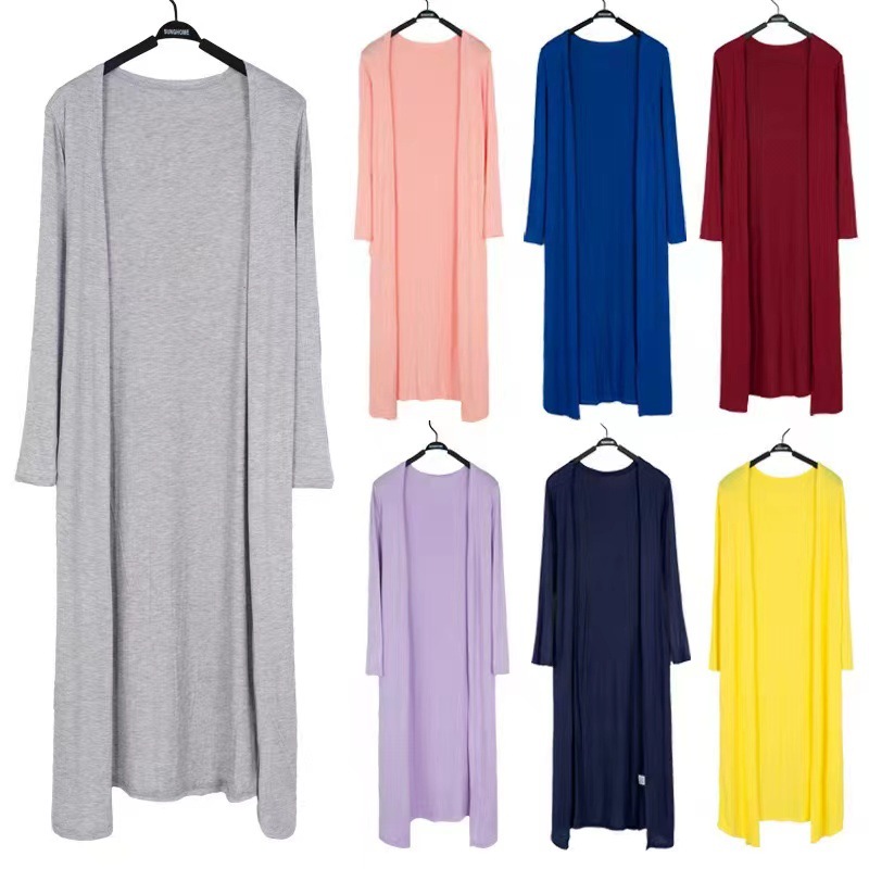 Cardigan long modal à manches  - Summer Clothing Colors avis et prix