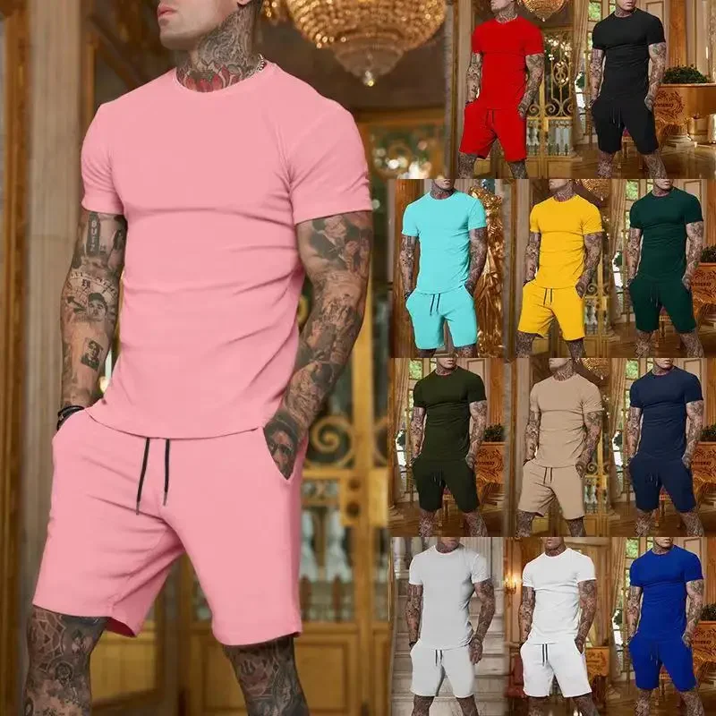 Ensemble de sport d'été décont - Summer Clothing Men Fashion avis et prix