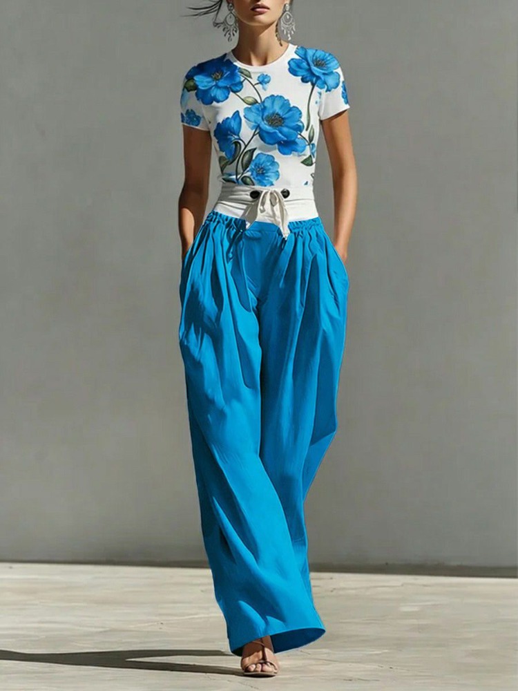 Pantalon Palazzo Décontracté Y - Palazzo Pant Wide avis et prix