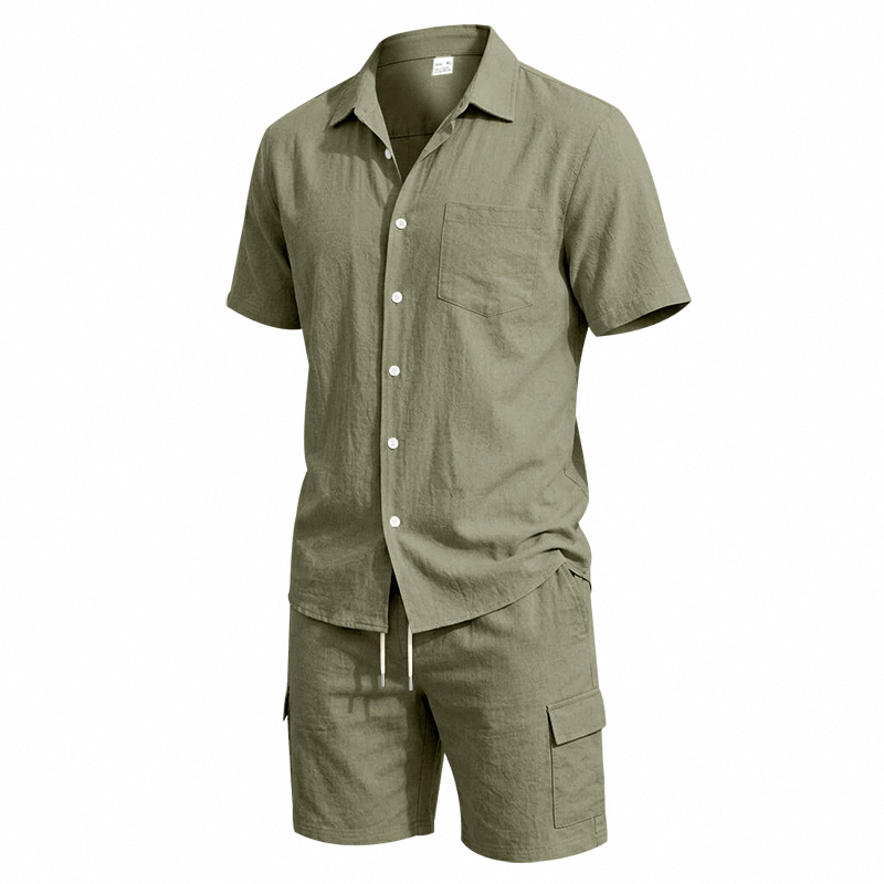 Ensemble deux pièces en lin am - Summer Outdoor Clothing avis et prix