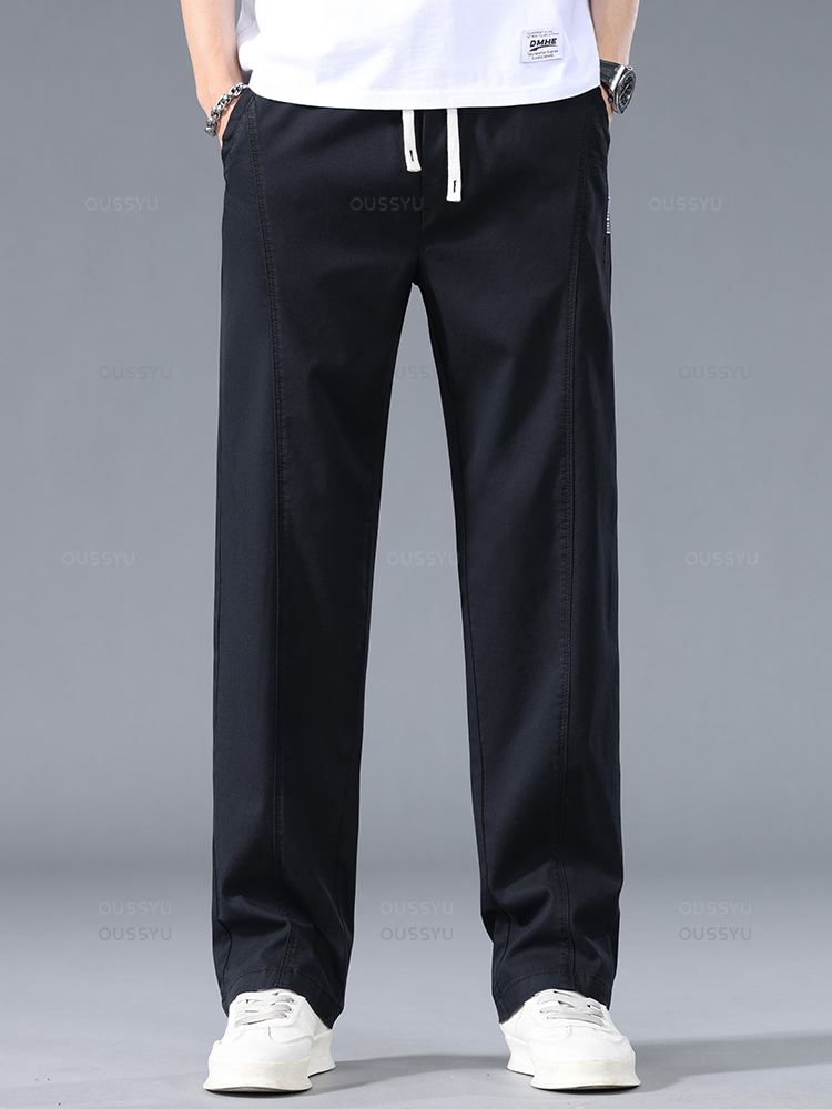 OUSSYU-Pantalon en tissu Lyoce - Summer Clothing Brands Men avis et prix