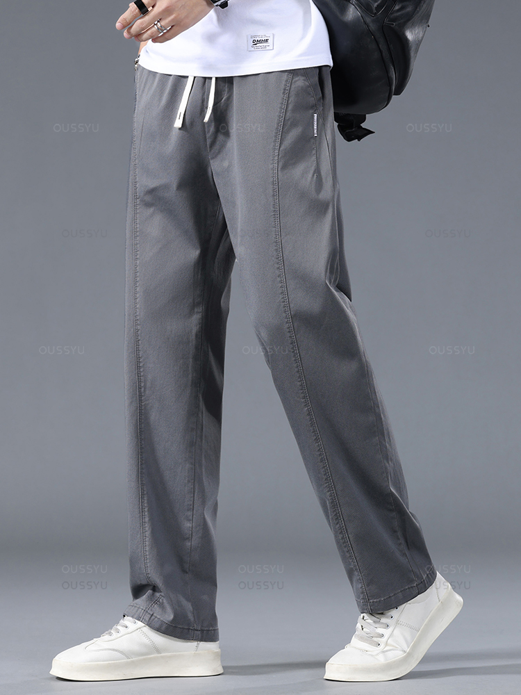 OUSSYU-Pantalon en tissu Lyoce - Summer Clothing Brands Men avis et prix