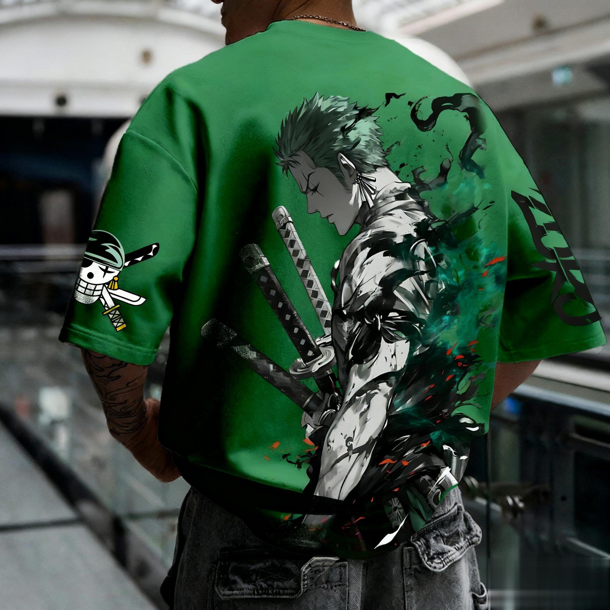 Été Y2k Anime une pièce Zoro g - Summer Clothing Men 2025 avis et prix