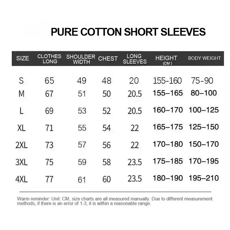 T-shirt en coton pour homme On - Summer Clothing Good Quality avis et prix
